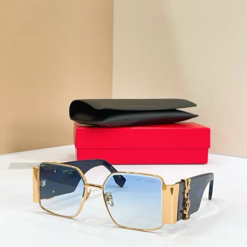 Wholesale Yves Saint Laurent YSL AAA Quality Sunglasses #1478960 $60.00 USD, Wholesale Quality Replica Yves Saint Laurent YSL AAA Quality Sunglasses
