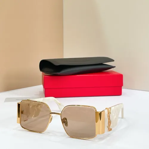 Wholesale Yves Saint Laurent YSL AAA Quality Sunglasses #1478964 $60.00 USD, Wholesale Quality Replica Yves Saint Laurent YSL AAA Quality Sunglasses