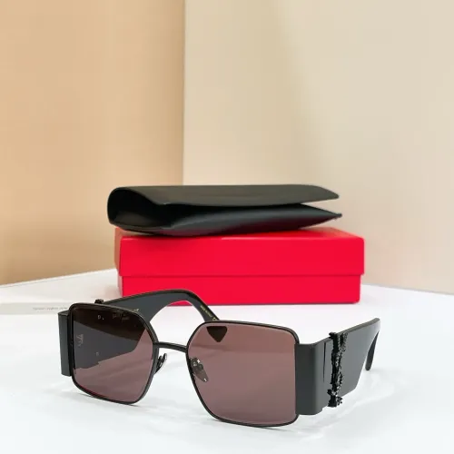 Wholesale Yves Saint Laurent YSL AAA Quality Sunglasses #1478965 $60.00 USD, Wholesale Quality Replica Yves Saint Laurent YSL AAA Quality Sunglasses