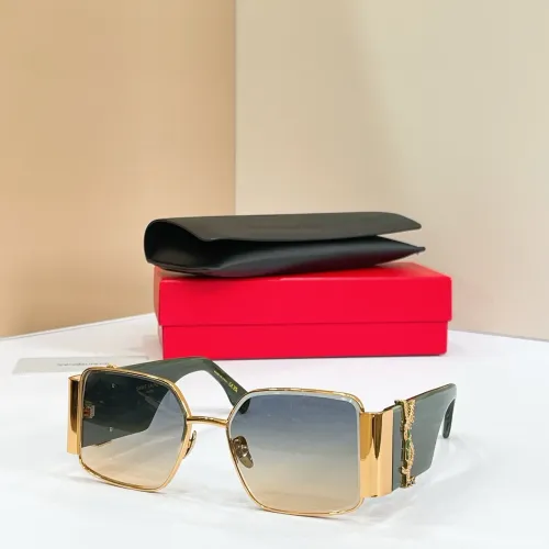 Wholesale Yves Saint Laurent YSL AAA Quality Sunglasses #1478966 $60.00 USD, Wholesale Quality Replica Yves Saint Laurent YSL AAA Quality Sunglasses
