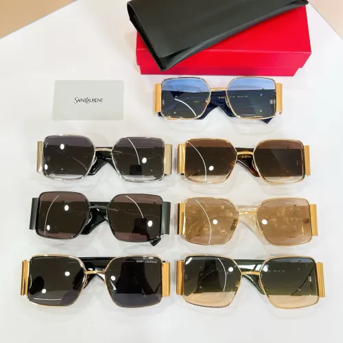 Replica Yves Saint Laurent YSL AAA Quality Sunglasses #1478968 $60.00 USD for Wholesale