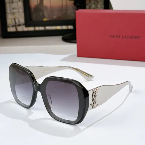 Wholesale Yves Saint Laurent YSL AAA Quality Sunglasses #1478971 $60.00 USD, Wholesale Quality Replica Yves Saint Laurent YSL AAA Quality Sunglasses