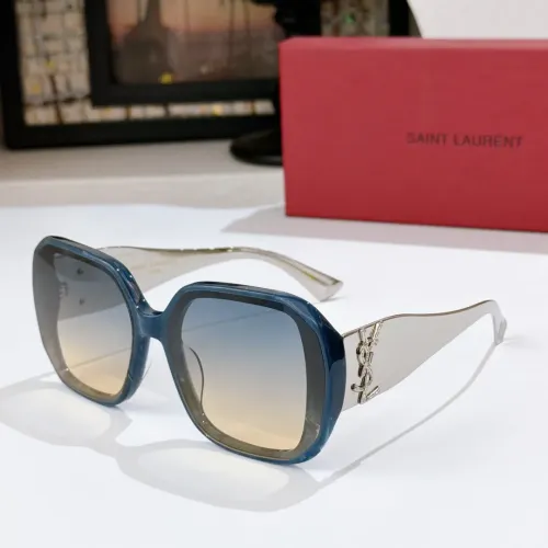 Wholesale Yves Saint Laurent YSL AAA Quality Sunglasses #1478972 $60.00 USD, Wholesale Quality Replica Yves Saint Laurent YSL AAA Quality Sunglasses