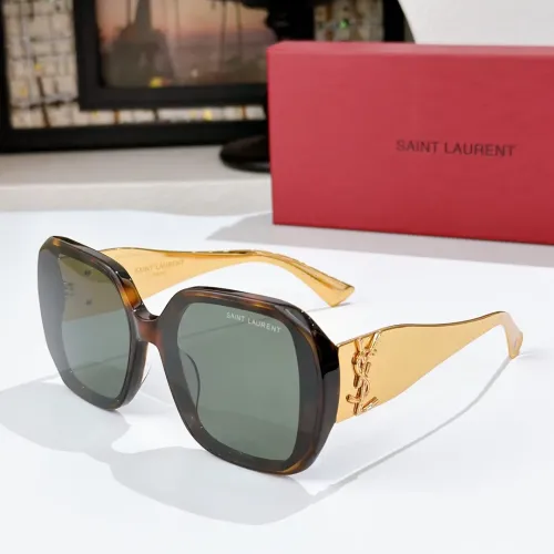 Wholesale Yves Saint Laurent YSL AAA Quality Sunglasses #1478976 $60.00 USD, Wholesale Quality Replica Yves Saint Laurent YSL AAA Quality Sunglasses