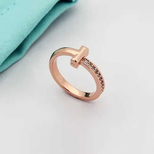 Wholesale Tiffany Rings In Rose Gold #1478999 $25.00 USD, Wholesale Quality Replica Tiffany Rings