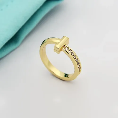 Wholesale Tiffany Rings In Gold #1479000 $25.00 USD, Wholesale Quality Replica Tiffany Rings