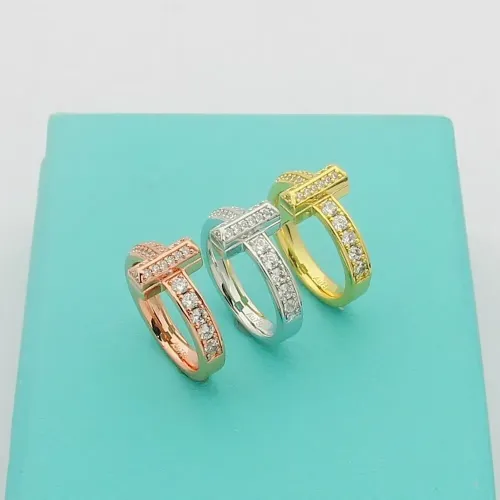 Replica Tiffany Rings In Rose Gold #1479002 $25.00 USD for Wholesale