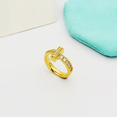 Wholesale Tiffany Rings In Gold #1479003 $25.00 USD, Wholesale Quality Replica Tiffany Rings