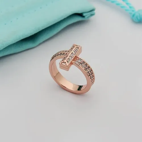 Wholesale Tiffany Rings In Rose Gold #1479005 $25.00 USD, Wholesale Quality Replica Tiffany Rings
