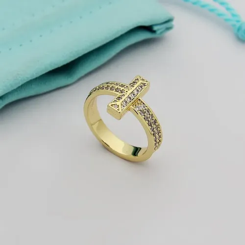 Wholesale Tiffany Rings In Gold #1479006 $25.00 USD, Wholesale Quality Replica Tiffany Rings