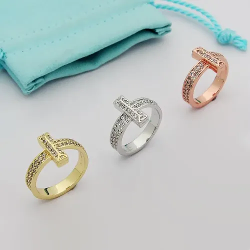 Replica Tiffany Rings In Gold #1479006 $25.00 USD for Wholesale
