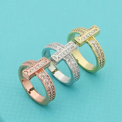 Replica Tiffany Rings In Gold #1479006 $25.00 USD for Wholesale
