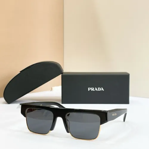 Wholesale Prada AAA Quality Sunglasses #1479056 $60.00 USD, Wholesale Quality Replica Prada AAA Quality Sunglasses