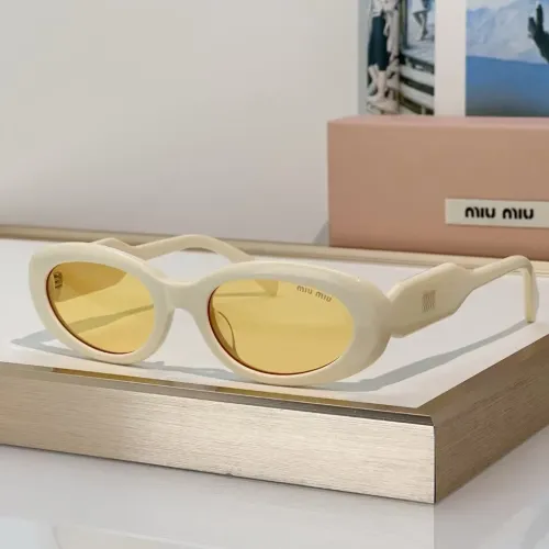 Wholesale MIU MIU AAA Quality Sunglasses #1479074 $64.00 USD, Wholesale Quality Replica MIU MIU AAA Sunglasses