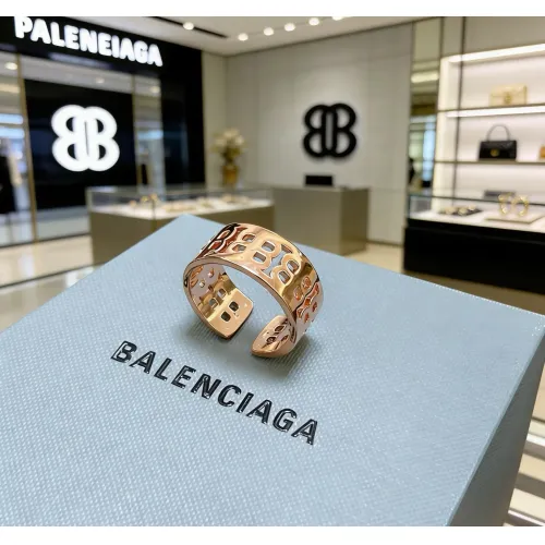 Replica Balenciaga Rings In Rose Gold #1479076 $29.00 USD for Wholesale