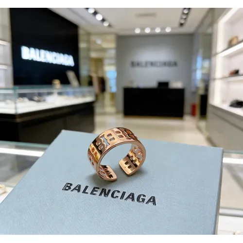 Replica Balenciaga Rings In Rose Gold #1479076 $29.00 USD for Wholesale