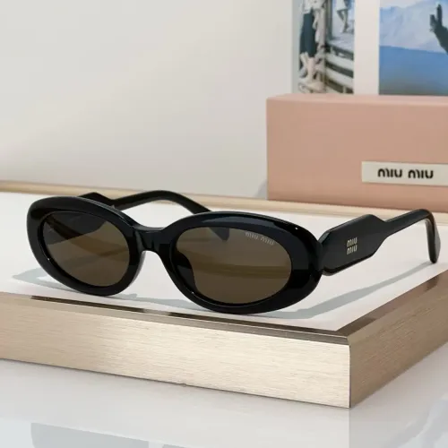 Wholesale MIU MIU AAA Quality Sunglasses #1479077 $64.00 USD, Wholesale Quality Replica MIU MIU AAA Sunglasses