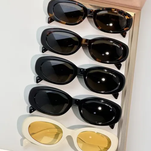 Replica MIU MIU AAA Quality Sunglasses #1479078 $64.00 USD for Wholesale