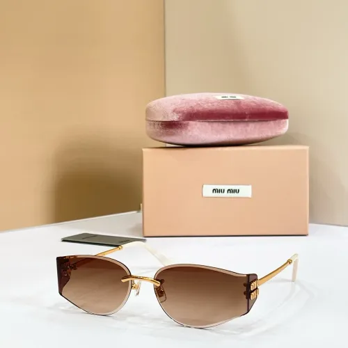 Wholesale MIU MIU AAA Quality Sunglasses #1479083 $60.00 USD, Wholesale Quality Replica MIU MIU AAA Sunglasses