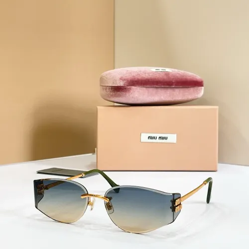 Wholesale MIU MIU AAA Quality Sunglasses #1479086 $60.00 USD, Wholesale Quality Replica MIU MIU AAA Sunglasses