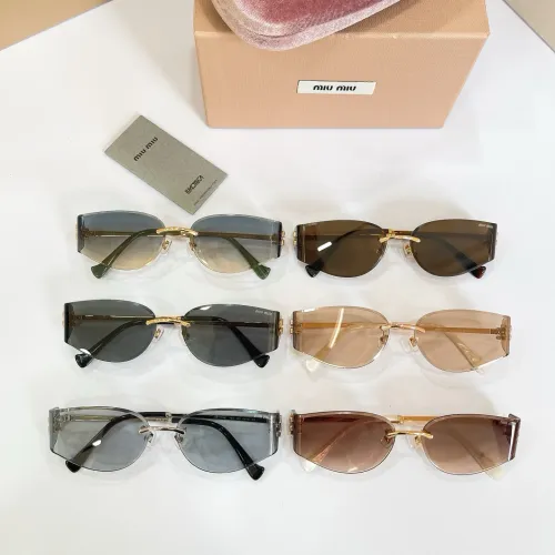 Replica MIU MIU AAA Quality Sunglasses #1479087 $60.00 USD for Wholesale
