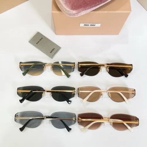 Replica MIU MIU AAA Quality Sunglasses #1479087 $60.00 USD for Wholesale