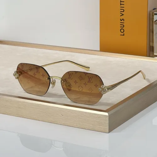 Wholesale Louis Vuitton AAA Quality Sunglasses #1479110 $64.00 USD, Wholesale Quality Replica Louis Vuitton AAA Quality Sunglasses