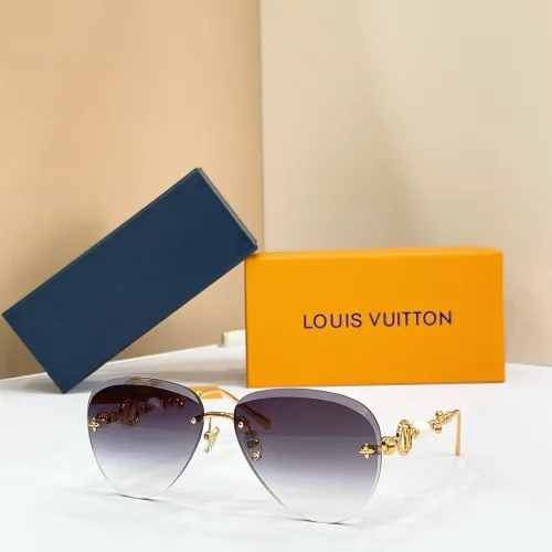 Wholesale Louis Vuitton AAA Quality Sunglasses #1479128 $60.00 USD, Wholesale Quality Replica Louis Vuitton AAA Quality Sunglasses