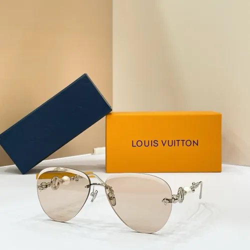 Wholesale Louis Vuitton AAA Quality Sunglasses #1479130 $60.00 USD, Wholesale Quality Replica Louis Vuitton AAA Quality Sunglasses