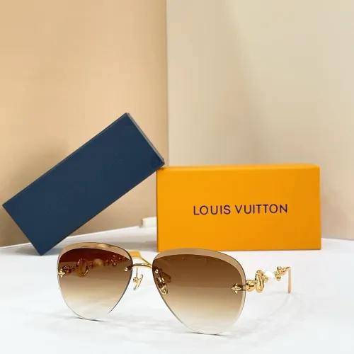 Wholesale Louis Vuitton AAA Quality Sunglasses #1479133 $60.00 USD, Wholesale Quality Replica Louis Vuitton AAA Quality Sunglasses