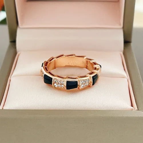 Wholesale Bvlgari Rings In Rose Gold For Women #1479176 $32.00 USD, Wholesale Quality Replica Bvlgari Rings