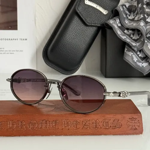 Wholesale Chrome Hearts AAA Quality Sunglasses #1479231 $76.00 USD, Wholesale Quality Replica Chrome Hearts AAA Quality Sunglasses