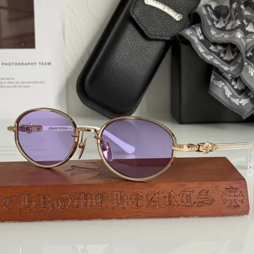 Wholesale Chrome Hearts AAA Quality Sunglasses #1479233 $76.00 USD, Wholesale Quality Replica Chrome Hearts AAA Quality Sunglasses