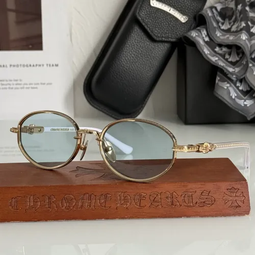 Wholesale Chrome Hearts AAA Quality Sunglasses #1479234 $76.00 USD, Wholesale Quality Replica Chrome Hearts AAA Quality Sunglasses