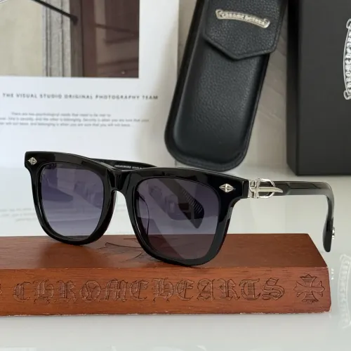 Wholesale Chrome Hearts AAA Quality Sunglasses #1479236 $64.00 USD, Wholesale Quality Replica Chrome Hearts AAA Quality Sunglasses