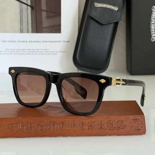 Wholesale Chrome Hearts AAA Quality Sunglasses #1479241 $64.00 USD, Wholesale Quality Replica Chrome Hearts AAA Quality Sunglasses