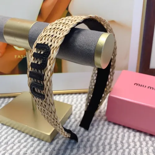 Wholesale MIU MIU Headband For Women #1479390 $25.00 USD, Wholesale Quality Replica MIU MIU Headband