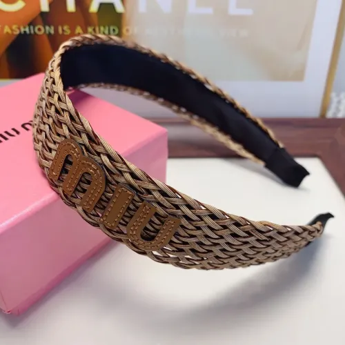 Replica MIU MIU Headband For Women #1479391 $25.00 USD for Wholesale
