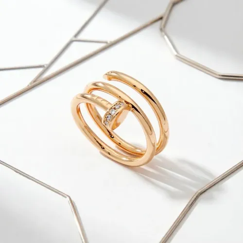 Wholesale Cartier Rings In Rose Gold For Unisex #1479430 $25.00 USD, Wholesale Quality Replica Cartier Rings