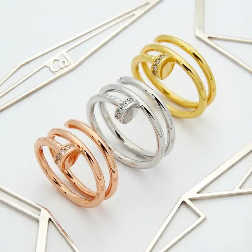 Replica Cartier Rings In Rose Gold For Unisex #1479430 $25.00 USD for Wholesale