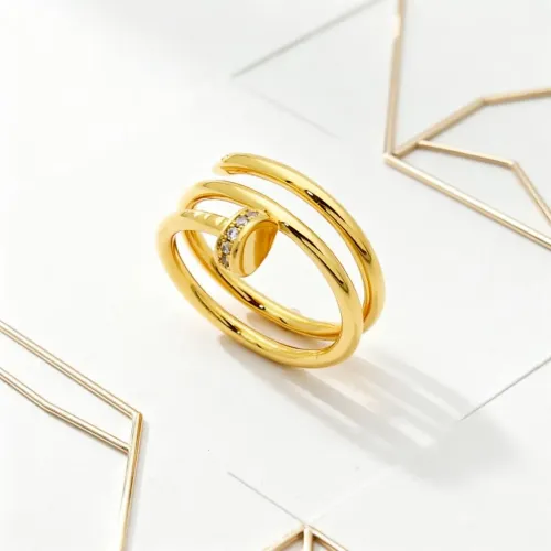 Wholesale Cartier Rings In Gold For Unisex #1479431 $25.00 USD, Wholesale Quality Replica Cartier Rings