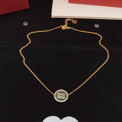 Wholesale MIU MIU Necklaces #1479575 $27.00 USD, Wholesale Quality Replica MIU MIU Necklaces
