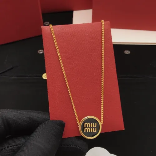 Replica MIU MIU Necklaces #1479575 $27.00 USD for Wholesale