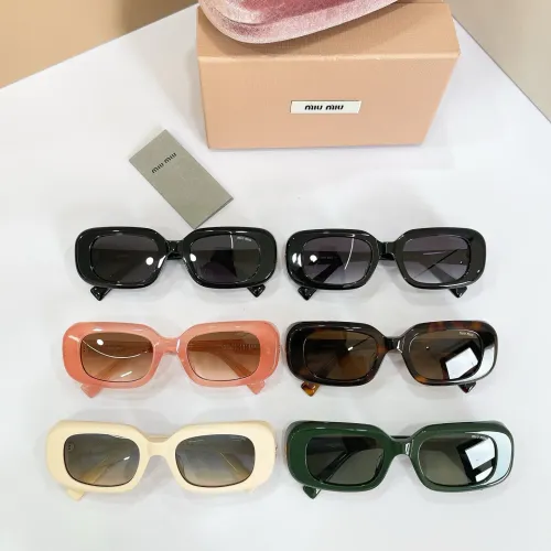 Replica MIU MIU AAA Quality Sunglasses #1479642 $60.00 USD for Wholesale