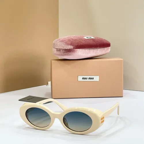 Wholesale MIU MIU AAA Quality Sunglasses #1479646 $60.00 USD, Wholesale Quality Replica MIU MIU AAA Sunglasses