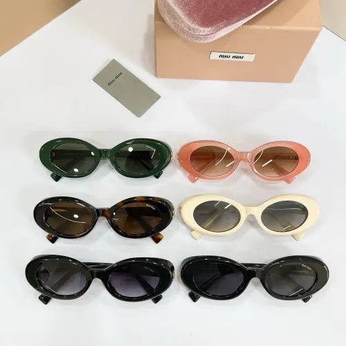 Replica MIU MIU AAA Quality Sunglasses #1479646 $60.00 USD for Wholesale