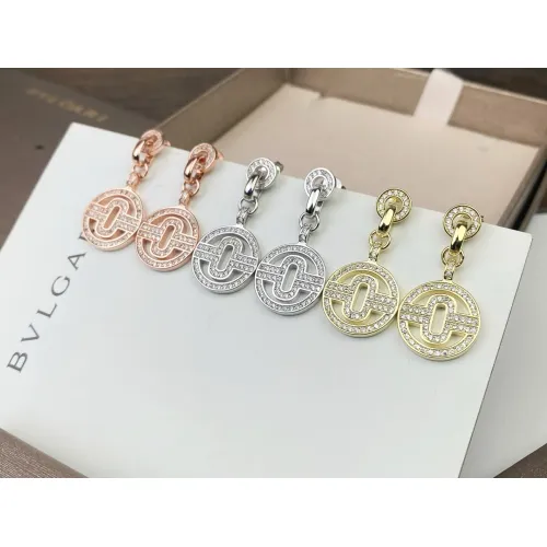 Replica Bvlgari Earrings For Women #1479654 $25.00 USD for Wholesale