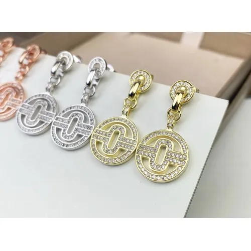Replica Bvlgari Earrings For Women #1479654 $25.00 USD for Wholesale