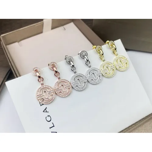 Replica Bvlgari Earrings For Women #1479654 $25.00 USD for Wholesale