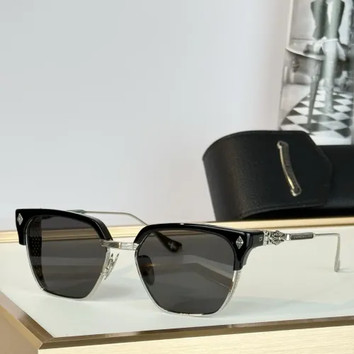 Wholesale Chrome Hearts AAA Quality Sunglasses #1479771 $82.00 USD, Wholesale Quality Replica Chrome Hearts AAA Quality Sunglasses